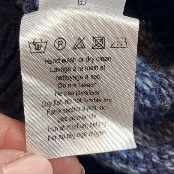 Mountain Khakis Crafted Quarter Zip Sweater Blue Size Large - Picture 4 of 11